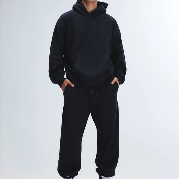 NWT, Savage X Fenty, Men’s Fleece Jogger, Black Caviar, Large - Picture 1 of 5